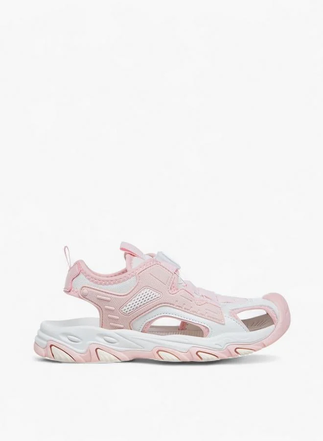 Kappa Girls' Strap Sandals with Pull Tab