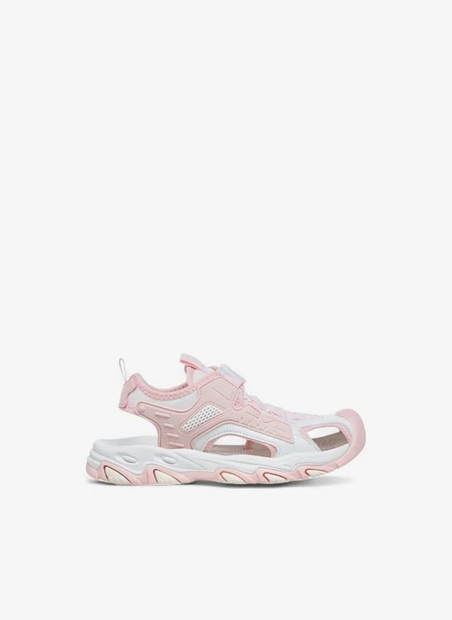 Kappa Girls' Strap Sandals with Pull Tab