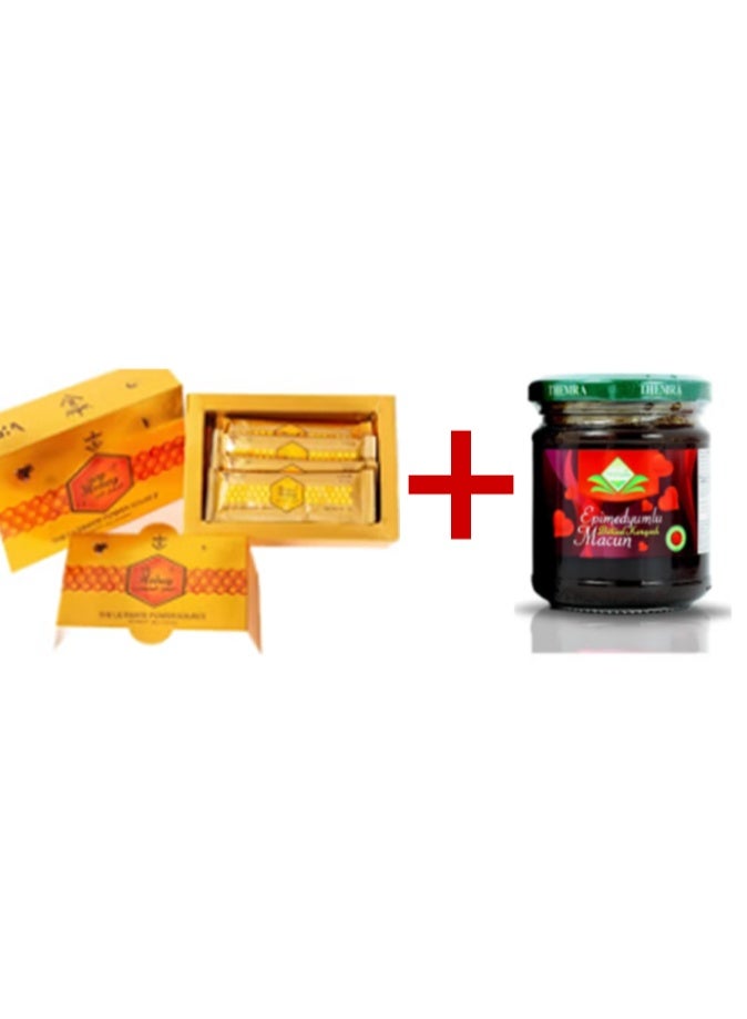 لوف منتج ماليزي أصلي ملكي - ١٢ × ٢٠ جم + أصلي تركي - VIP - ٢٤٠ جم - أكياس عسل - أصلي ١٠٠٪