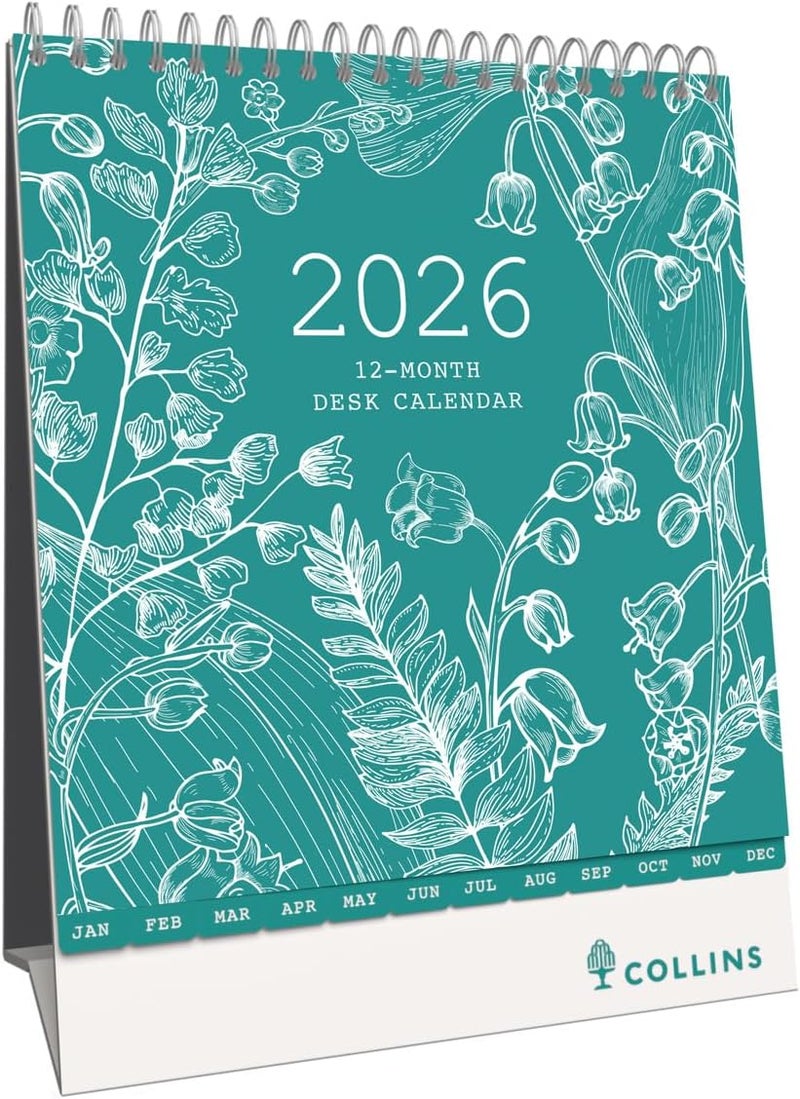 Collins كولينز - تارا - تقويم مكتبي شهري 2026 (TADC-26) - Image 1