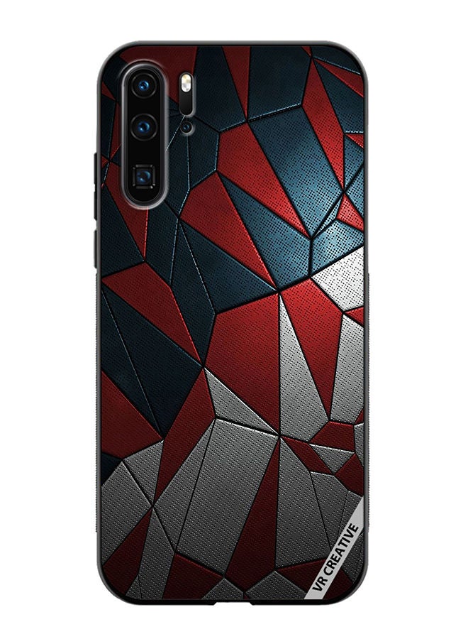 VR CREATIVE Protective Case Cover For Huawei P30 Pro Abstract Design Multicolour - Image 1