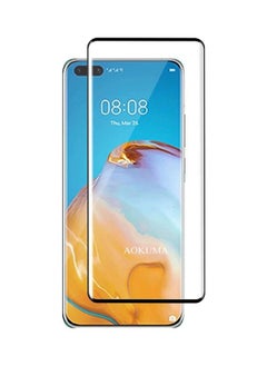 Generic 5D Curved Full Screen Protector For Huawei P40 Pro Black/Clear  - Image 1