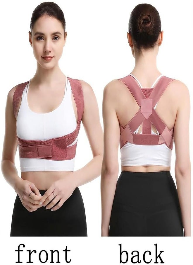 RATSAW Posture Corrector for Women Adjustable Elastic Back Support Belt Upper Back Brace for Support and Spinal Alignment Back Support Straightener for Body Correction  - Image 5