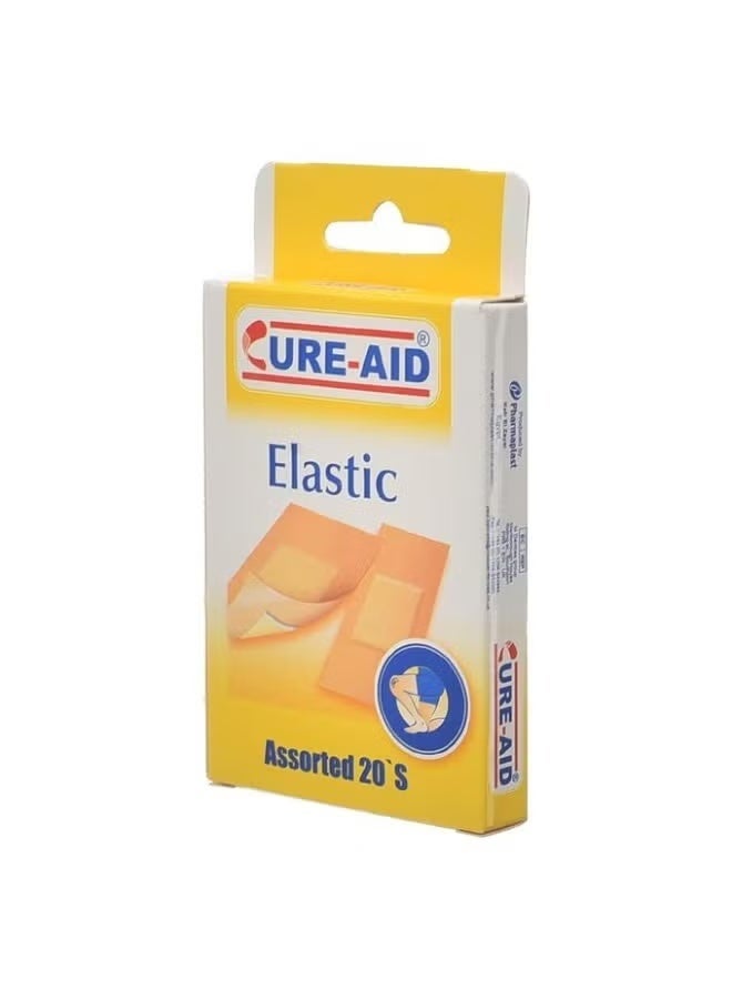 كيور إيد بلاستر طبى لاصق مطاطى 20 قطعة - Image 2