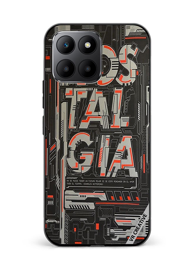 VR CREATIVE Protective Case Cover For Honor 70 Lite Nostalgia Design Multicolour - Image 1