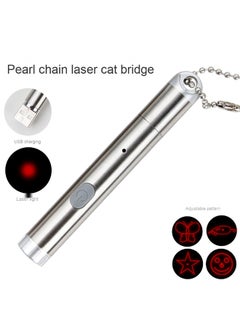 Generic Multifunctional Rechargeable Laser Cat Toy - Three Lights and Five Patterns 