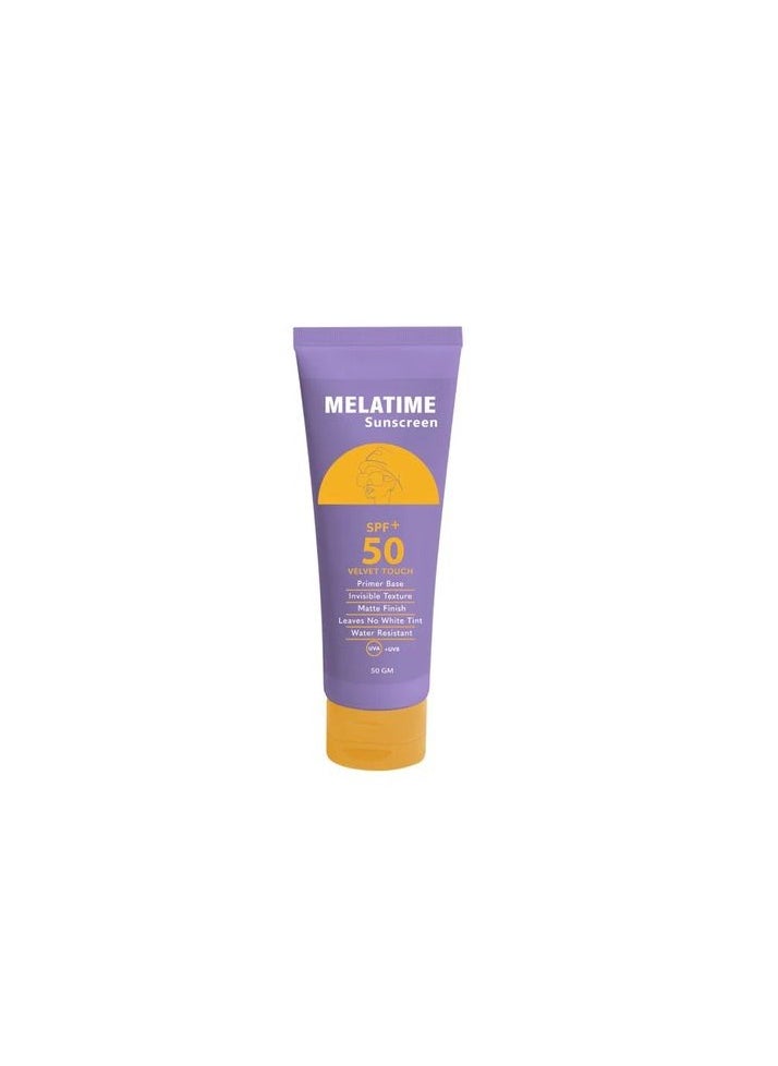 MELATIME Sunscreen Touch Gel SPF 50+ 50 gm  - Image 1