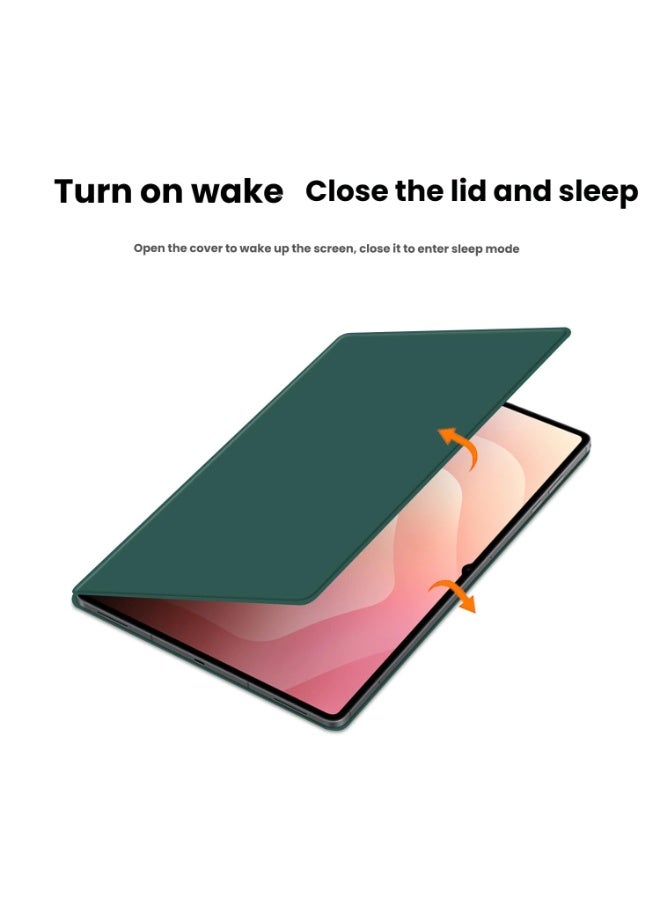 Compatible with Samsung Galaxy Tab S11 Ultra 14.6 inch 2025 Case Ultra Thin Smart Magnetic Cover Leather Front Support Stand Shell Sleep Wake-Up - Image 2