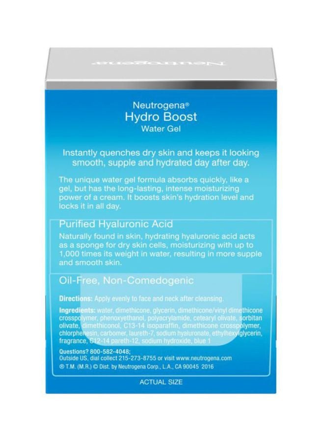 Neutrogena Hydro Boost Water Gel With Hyaluronic Acid Blue 1.7 ozounce - Image 4
