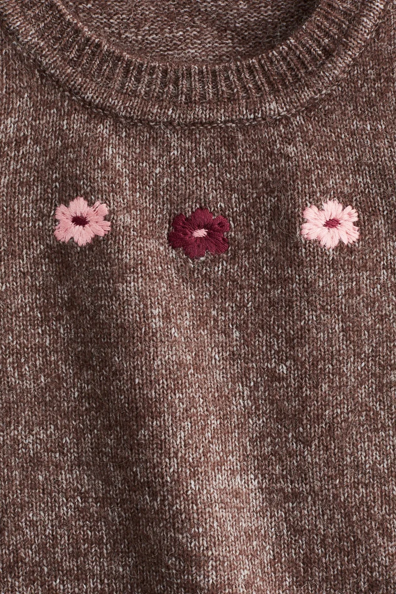 H&M 2-piece blouse and sweater vest set