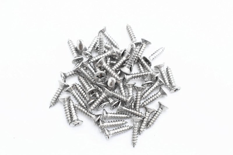 ZAQW 20Pcs Stainless Steel Folding Hinge 1.5 inches Door and Window Hinges are allocated with 80 Stainless Steel Screws - Image 4