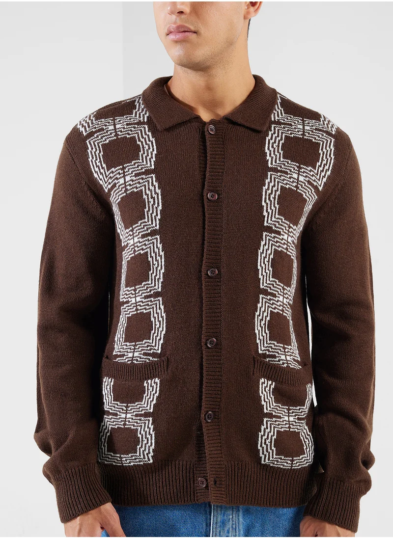 OBEY Verdugo Cardigan