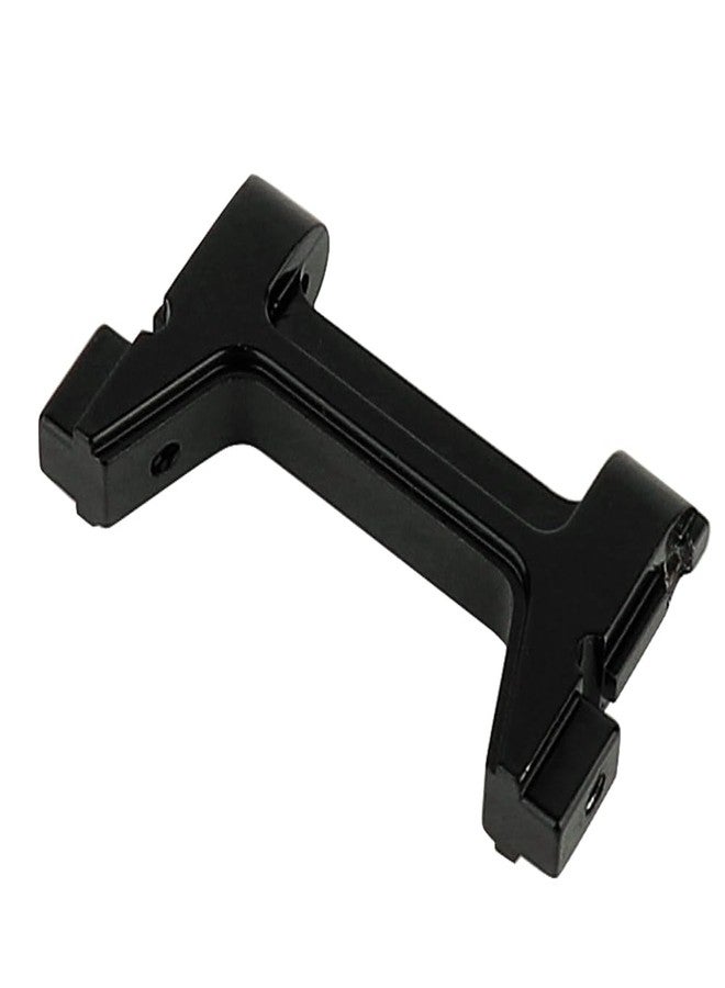Pothyes Heavy Duty Brass Black Coating Front Rear Bumper with Bumper Mount for 1/18 RC Crawler Car TRX4-M Defender Metal Upgrade Parts (Front Bumper Mount) - Image 5