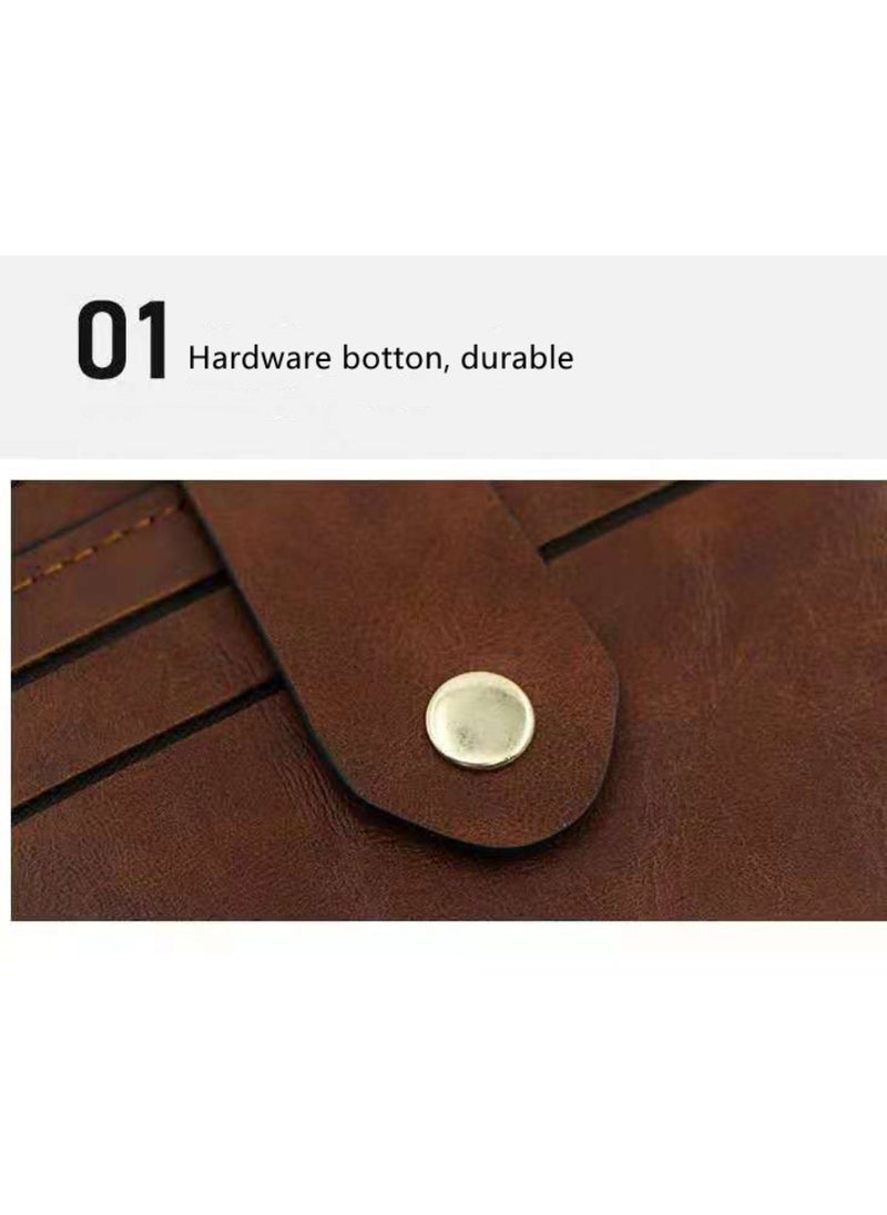 Rup Art Wallet Pu leather Ladies Minimalist Wallet Big Capacity Multi Card Purses  - Image 5