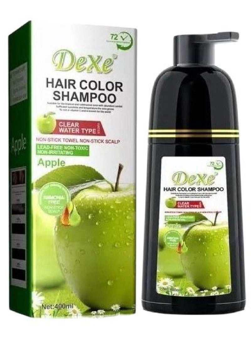 Dexe Apple Hair Color Shampoo 400 ML  - Image 1