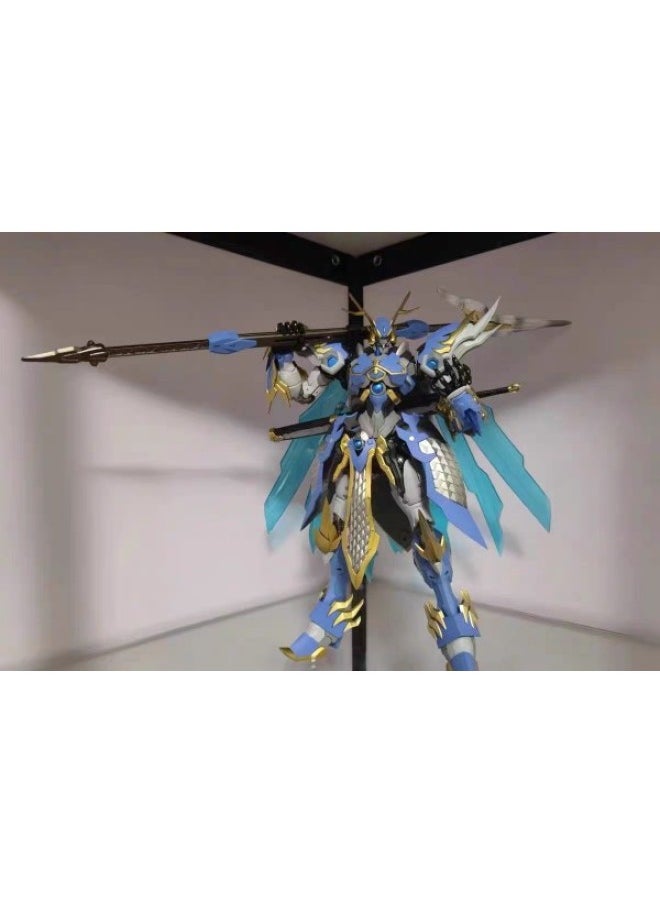 Generic - Gundam Model Assembled Model Motor Core Cao Renqing Long Ao C Zhao Yun Nezha Gan Mecha Toy Blind Box-Color:Make A Wish-Zhao Yun [must Make A Model] Years Later High Probability-Specifications:Guaranteed Model 18-37cm - Image 1