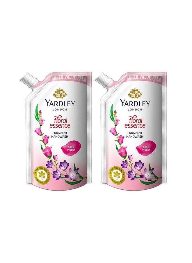 Yardley London Floral Essence Iris & Violet Fragrant Handwash 750Ml (Pack Of 2) - Image 1