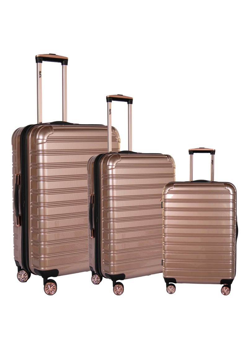CONSUL - 3-Piece Polycarbonate Luggage Set - Scratch & Break-Resistant - Image 1