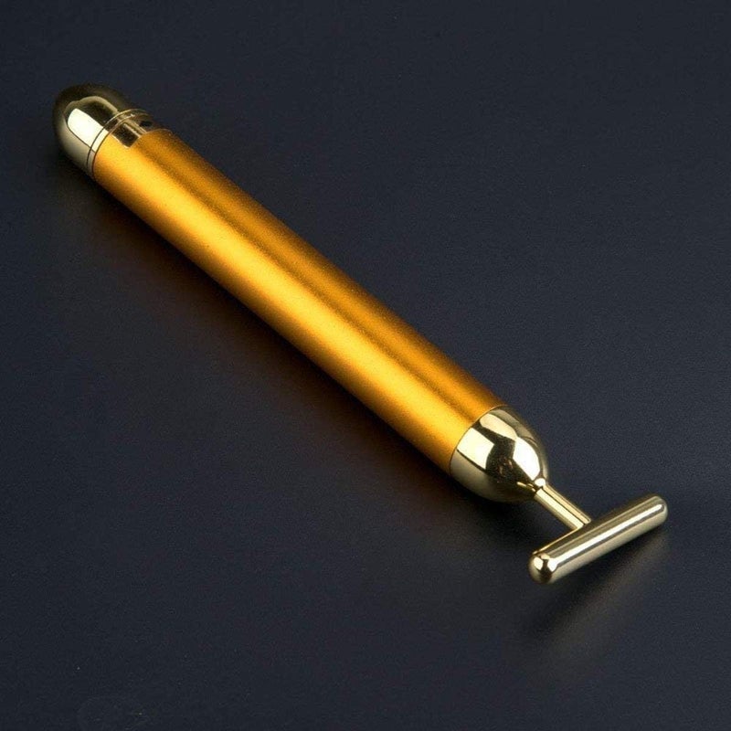 Whitecloud TRANSFORMING HOMES Energy Beauty Bar Electric Vibration Facial Massager TShaped AntiWrinkle Roller for Face Neck Cheeks Clavicle Arms and Legs Waterproof Skin Care EBB3 - Image 4