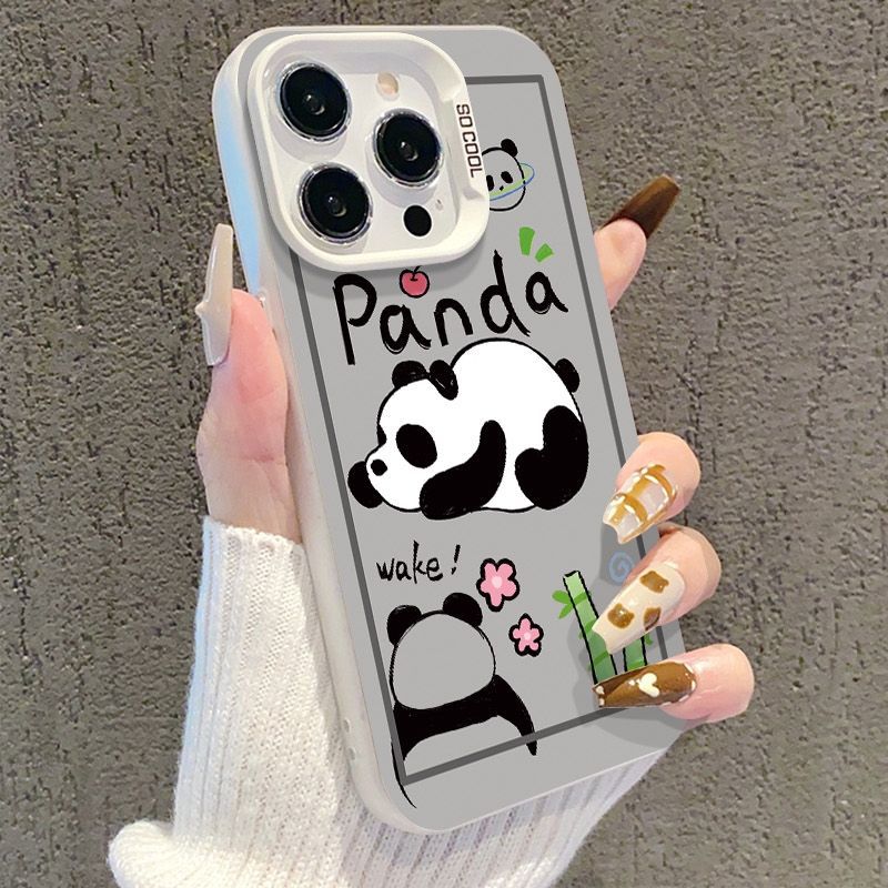 Apple iPhone 16 Pro Phone Case - Super Cute Panda Drop Protection Case - Image 2