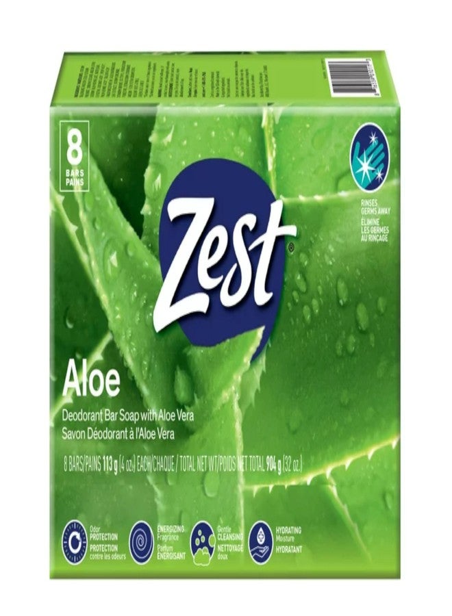 Zest Aloe Water & Pear, 8 bars, 4 ounces - Image 2