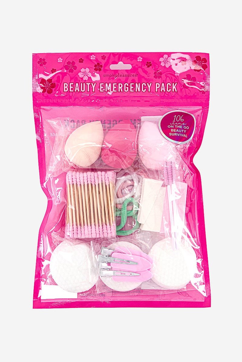 simple pleasures Essential Make Up Kit, Pink - Image 1