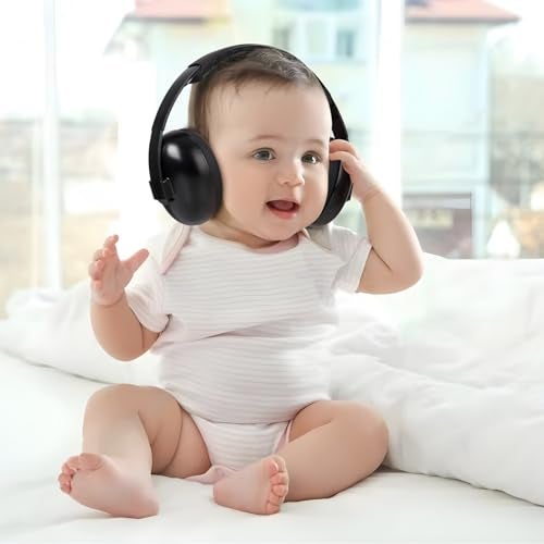 PandaEar Infant Baby Noise Cancelling Headphones Noise Protection 024 Months Comfortable Ear Protection Ideal for Travel Airplane - Image 3