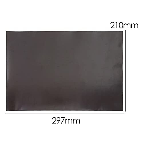 Briartw A4 Size Rubber Soft Magnet Sheets Magnetic Storage Sheet for Cutting Dies Storage 0.3mm Thick 10 Pieces Set 11.7x8.2inch Black Metal Dies Storage Sheet - Image 3