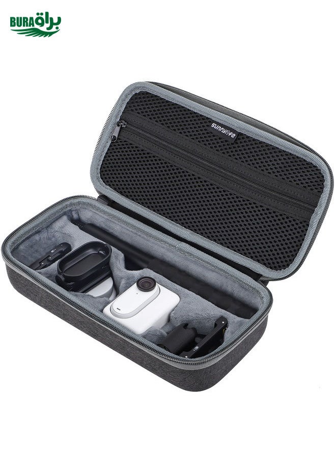 BURAQ For Insta360 GO 3 / GO 3S Sunnylife Camera Set Storage Bag (Black)  - Image 1
