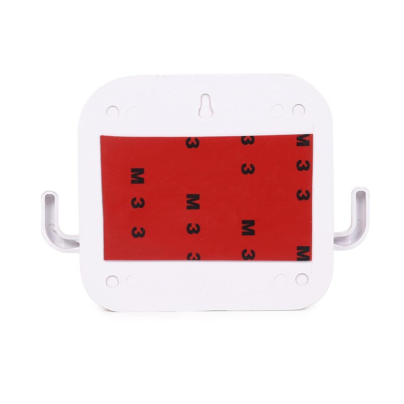 WALLVIEW TECH Wall Mounted Mobile Stand Storage Case for Remote, Multi Purpose Stand with Hole for Phone Charging (White) - Pack of 4 - Image 5