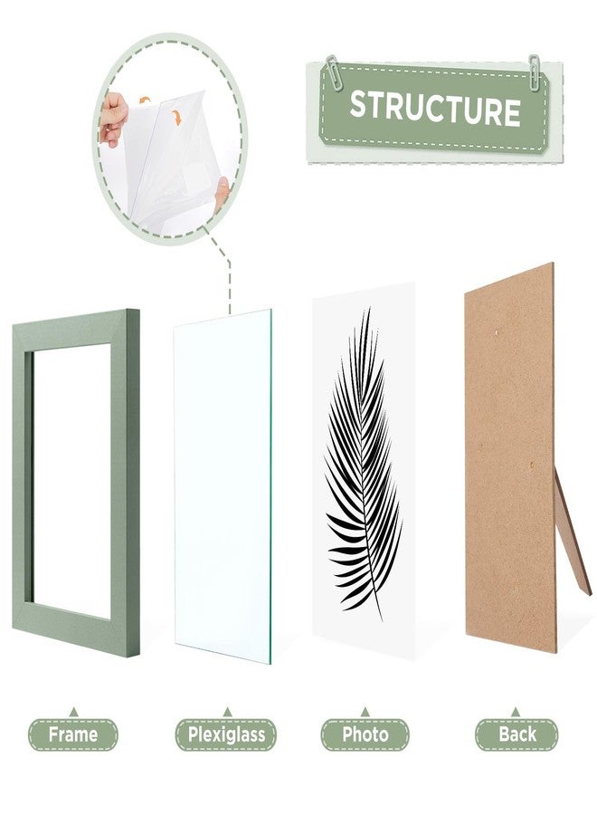 Funtopia Picture Frame Set of 10, 8x10 5x7 4x6 Picture Frames, Multi Photo Frames Collage for Wall or Tabletop Display, Wall Gallery Photo Frames - Image 5