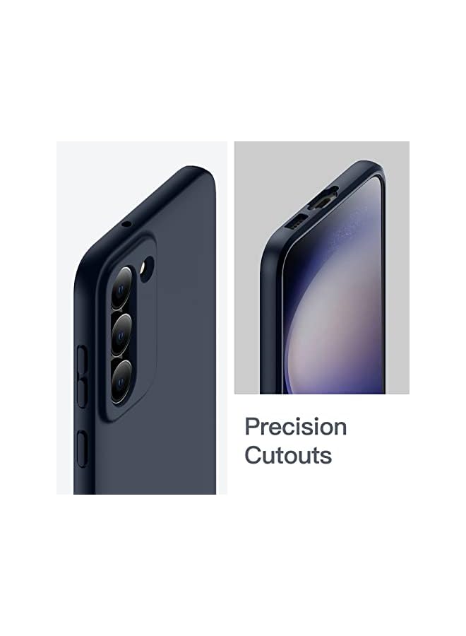 Jetech Slim Fit Case For Samsung Galaxy S23 5G 6.1-Inch, Soft Tpu Thin Protective Phone Cover With Matte Finish, Shockproof (Navy) - Image 4