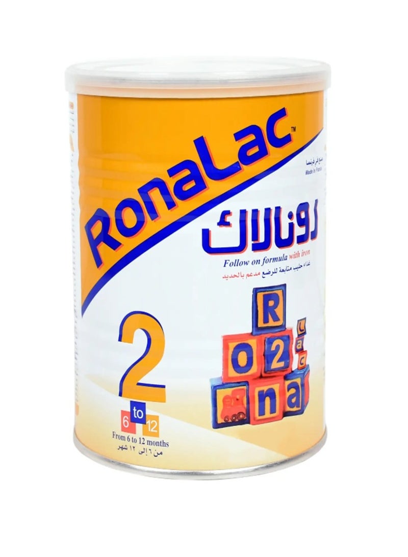 رونالاك حليب أطفال رقم (2) 400 جم - Image 1