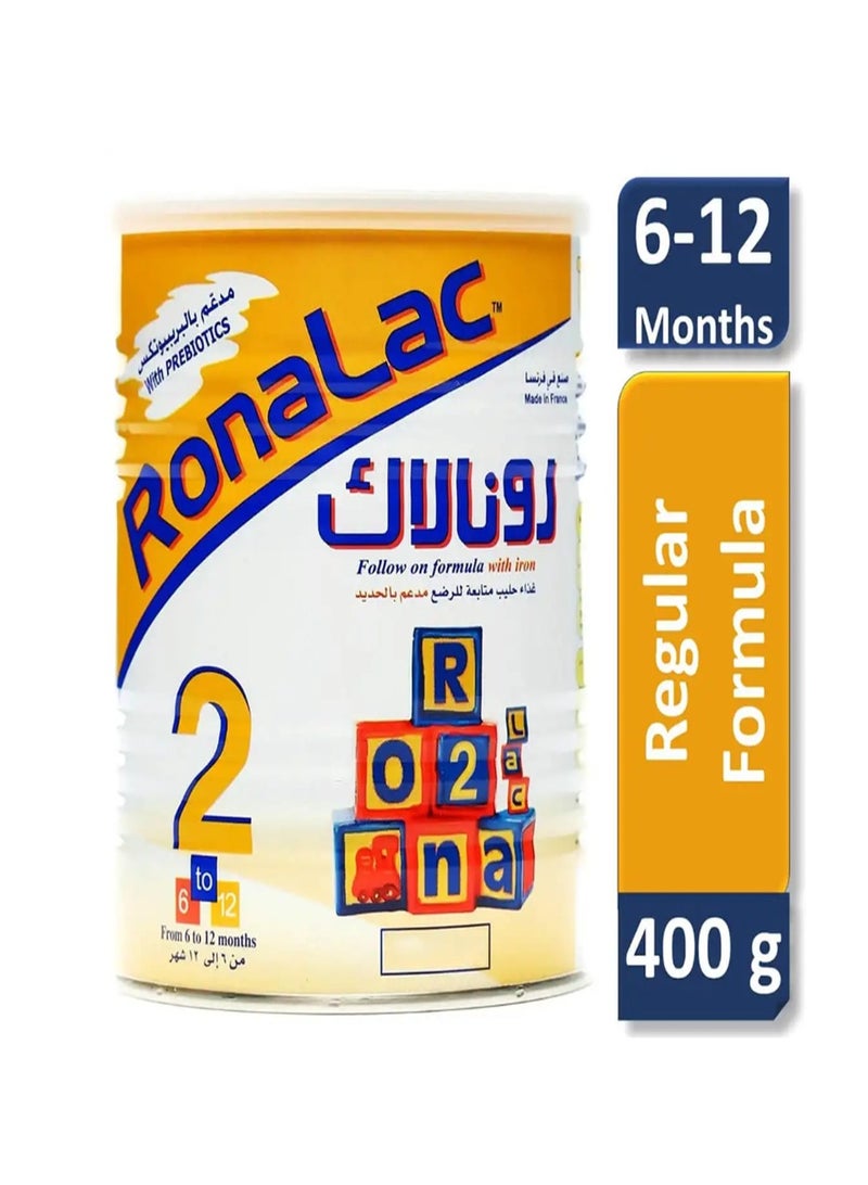 رونالاك حليب أطفال رقم (2) 400 جم - Image 2