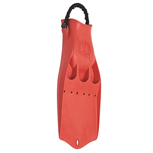 SCUBAPRO Jet Diving Fin with Spring Heel Strap Red Medium - Image 3