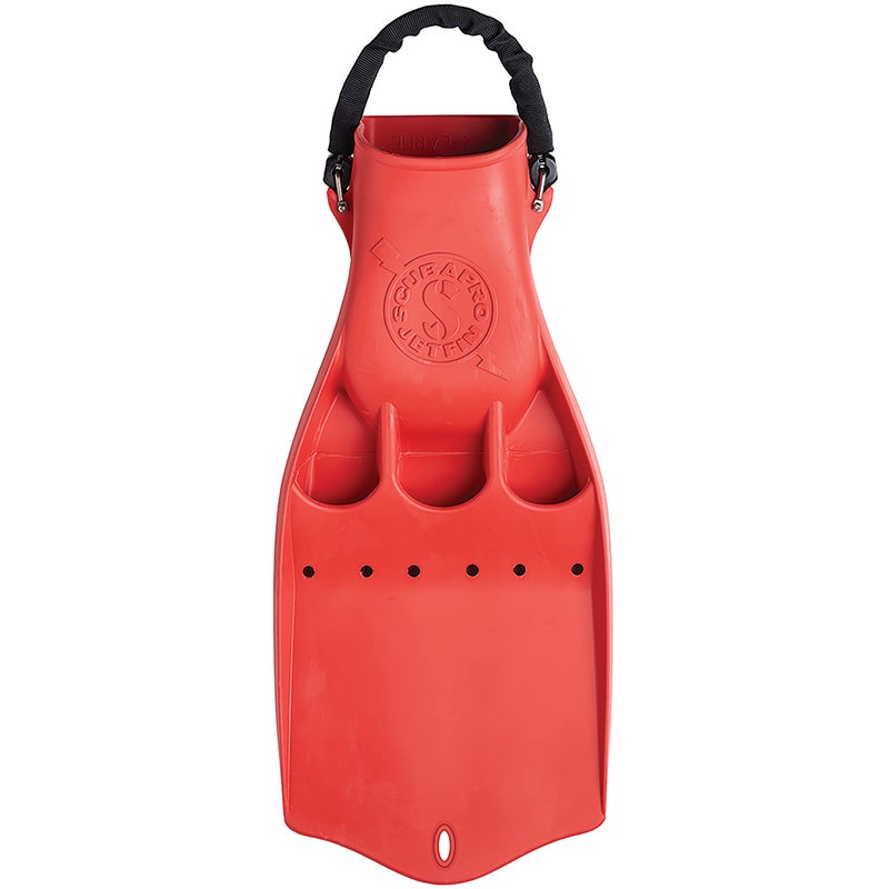 SCUBAPRO Jet Diving Fin with Spring Heel Strap Red Medium - Image 2
