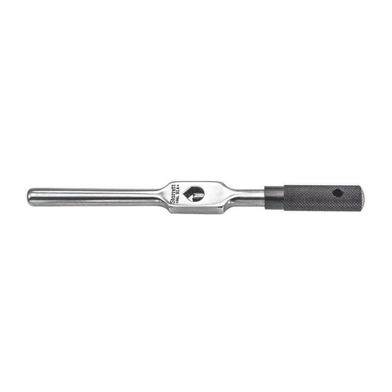 Starrett Tap Wrench with Tempered Gripping Surfaces - 1/16-1/4" Capacity Tap Size, 6" Body Length, 3/32-5/32" Square Shank - 91A - Image 1