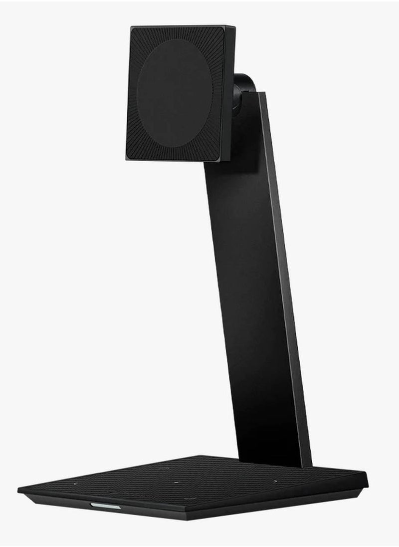 PITAKA iPad Magnetic Stand Adjustable iPad Stand and Tablet Desk Stand [MagEZ Stand] iPad Holder Stand with 15W Smartphone Wireless Charging Base for All Tablets & MagEZ Case 2 for iPad Pro/Air - Black  - Image 2