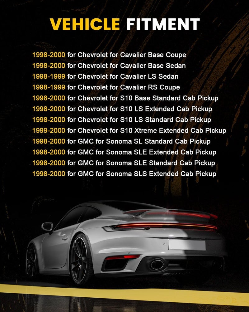 OCPTY حاقن وقود، OCPTY 4 قطع 6 فتحات، بديلة حاقن وقود، جزء المحرك مناسب لأوان198، 1999، 2000 شيفروليه S10 كافاليير GMC سونوما 2.2 لتر/1997، 1998، 1999، 2000، إيسوزو هومبر 2.2 لتر/1998، 1999 بونتياك صنفاير 2. - Image 1