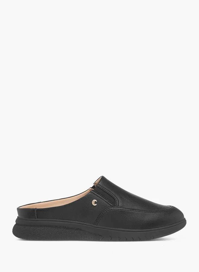 Le Confort Women Solid Slip-On Mules