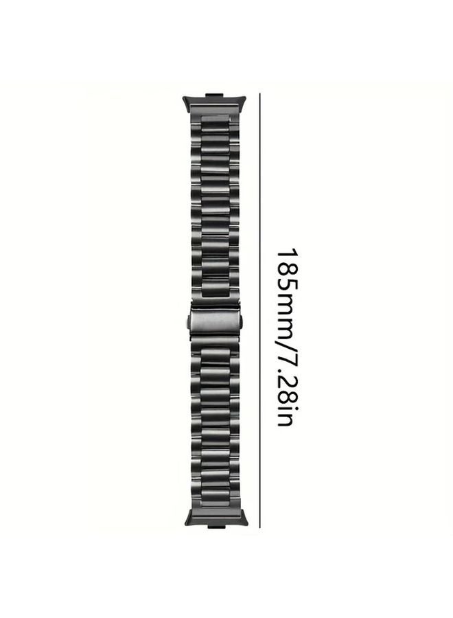 Rose Golden Metal Mesh Strap For Huawei Watch Fit 4 Pro Replacement Band - Image 3