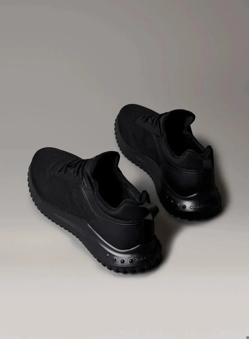 Calvin Klein Jeans Triple Black Runner Sock Mix Trainers for Men | Best Price UAE