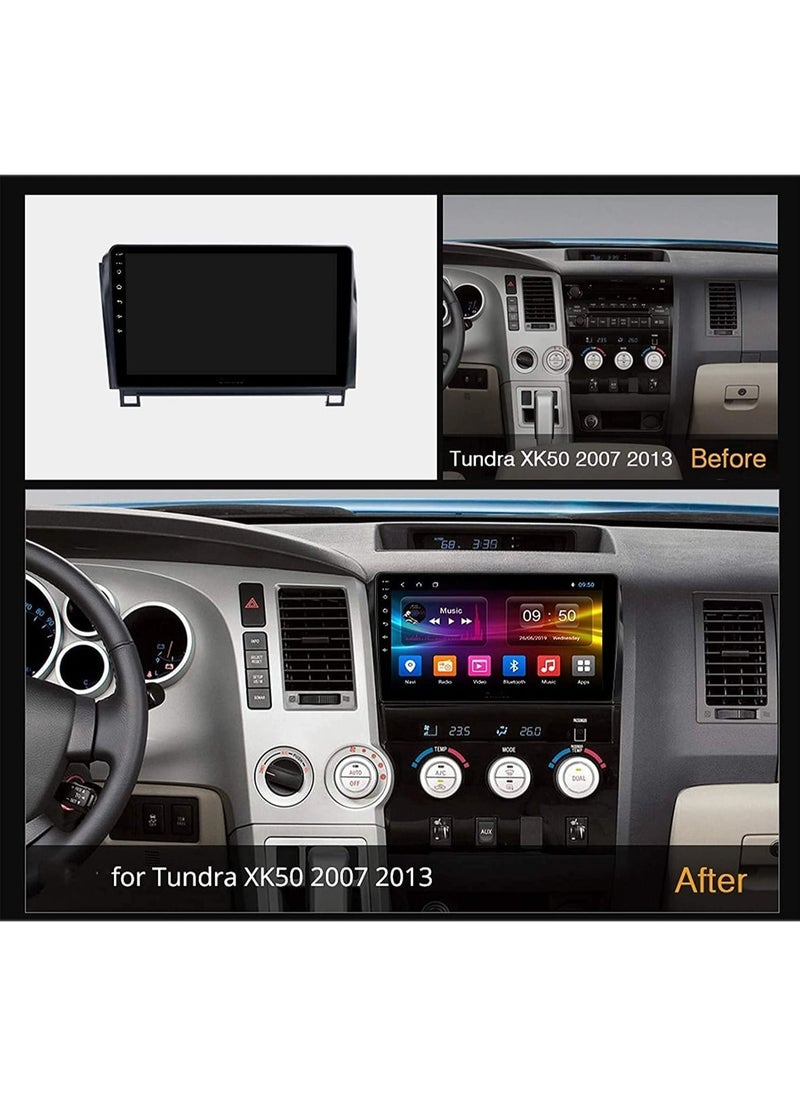 ROADSTAR - Android Screen Radio For Toyota Sequoia Tundra 2006 2007 2008 2009 2010 2011 2013 4GB Ram Built In Carplay GPS Navigation - Image 1