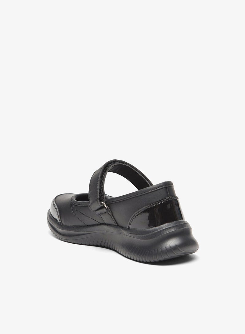 داش حذاء ماري جين مدرسى بفيونكة وإغلاق بشريط لاصق - Image 2