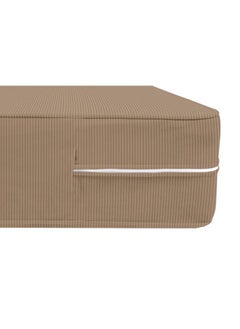 BSB HOME BSB HOME® Premium Cotton Mattress Cover/Protector with Zipper Chain| Available in Provides All Around Protection with 360° Encasing |72"x36" (6x3 ft) - Pack of 1 - Beige  - Image 4
