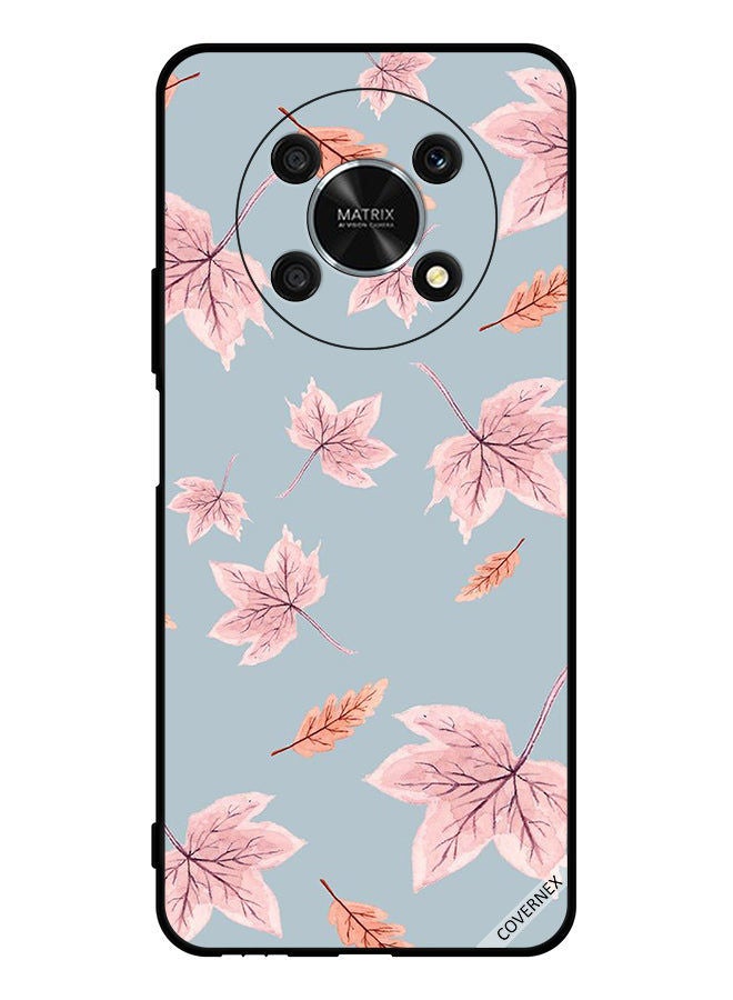 Covernex Protective Case Cover For Honor X9 5G Autumn Leaves Print - Image 1