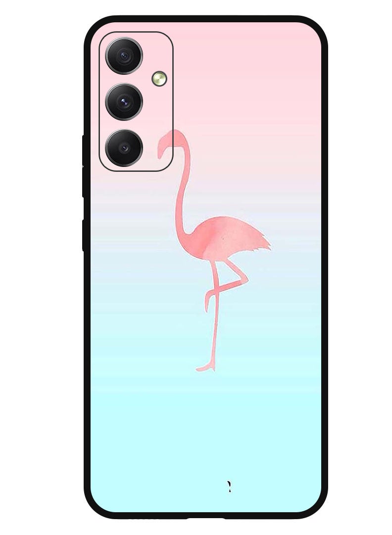 Theodor Protective Case Anti Scratch Shock Proof Bumper Cover For Samsung Galaxy F14 Pink Flamingo - Image 1