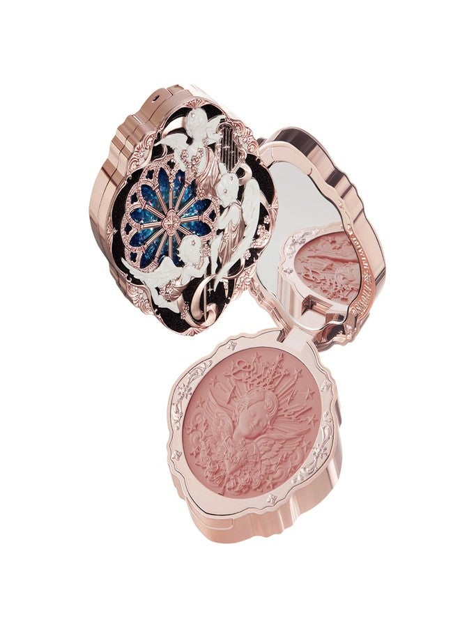 Flower Knows بلوش كريم الملاك الصغير من فلاور نوز، بلوش مكياج قابل للبناء والدمج للخدين، ناعم وطويل الأمد، لون وردي رمادي غامق لجميع درجات البشرة (04 رماد الورد، 6 جرام) - Image 1