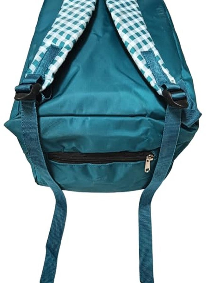 SPANCO Backpack for Office, Colleg, School & Travel Use for Men & Women | Size in Inches : 16 X 12 X 7 | Color : Green. - Image 5