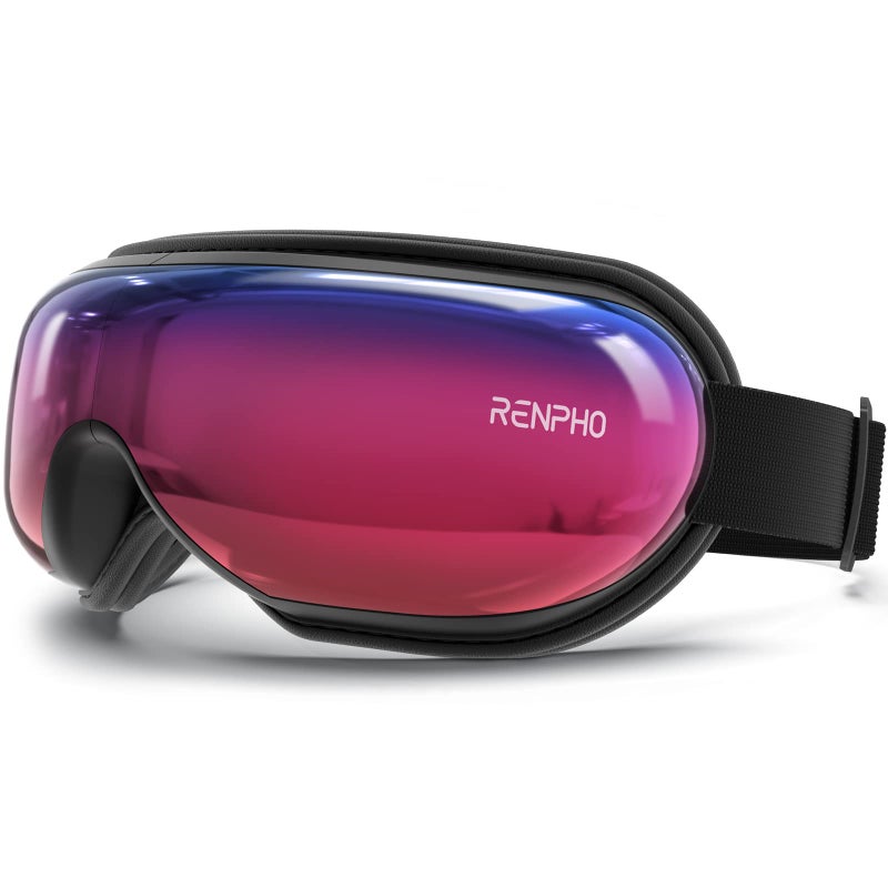 RENPHO Eyeris 1 Eye Massager with Heat, Birthday Gifts for Women, Sleep Eye Mask with Bluetooth Music, Face Massager, Eye Care Device Gifts for Mom, Sleep Mask for Relax Eye, Reduce Eye Strain - Image 1